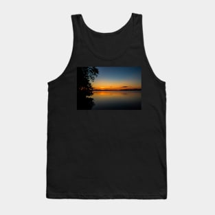 Sunrise over Rice Lake Tank Top